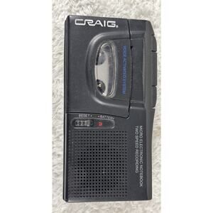 Craig Micro Electronic Tape Recorder FP516C TESTED Voice Activated